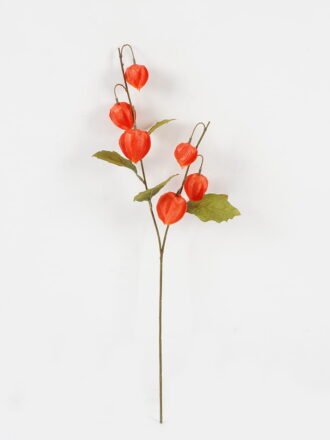 Artificial Flower 14*14*36cm Physalis peruviana *3 single stem GS-16823108 Single Flowers 3,000+ sqm showroom with thousands of artificial flowers, plants & trees ready for global sourcing.