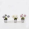 Artificial Flower 10*10*10cm Plastic grass *3 in PP pot GS-29423132KIK 2024Jan YeahFlower is one of Chinese leading OEM manufacturers and exporters , supplying the silk flowers, wholesale artificial trees