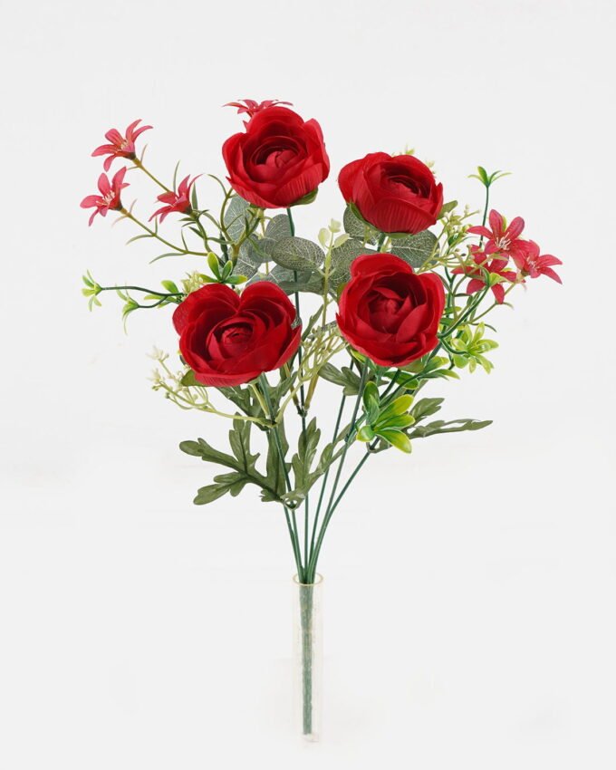 Artificial Flower 22*22*44cm Ranunculus Orchid *6 bush GS-16823100KIK Flowers Bush 3,000+ sqm showroom with thousands of artificial flowers, plants & trees ready for global sourcing.