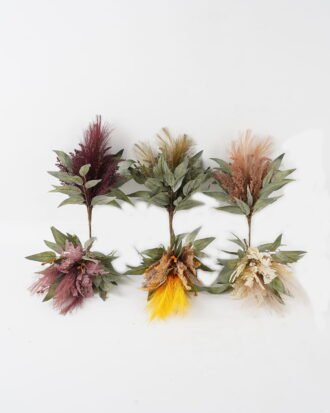 Artificial Flower 24*24*37cm Reeds coral flakes bush GS-27923066 2024Jan YeahFlower is one of Chinese leading OEM manufacturers and exporters , supplying the silk flowers, wholesale artificial trees