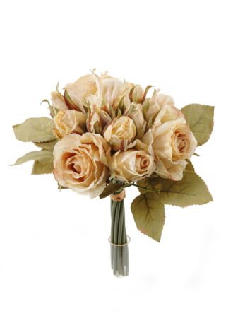 Artificial Flower 25*25*28cm Rose *12 bundle GS-48723044 Bouquet 3,000+ sqm showroom with thousands of artificial flowers, plants & trees ready for global sourcing.