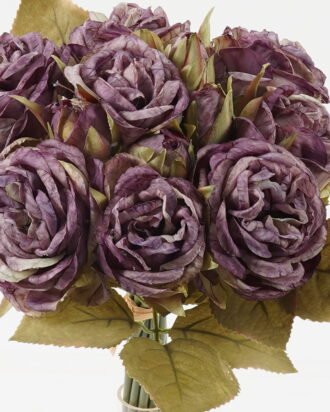 Artificial Flower 25*25*28cm Rose *12 bundle GS-48723045-Z1 2024Jan YeahFlower is one of Chinese leading OEM manufacturers and exporters , supplying the silk flowers, wholesale artificial trees