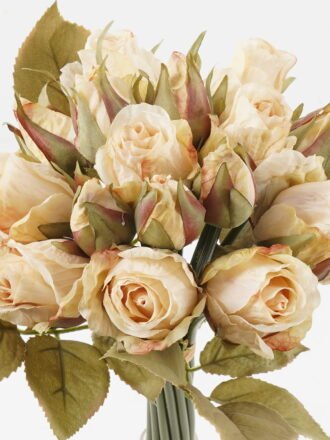 Artificial Flower 22*22*28cm Rose *16 bundle GS-48723042-Z1 Bouquet 3,000+ sqm showroom with thousands of artificial flowers, plants & trees ready for global sourcing.