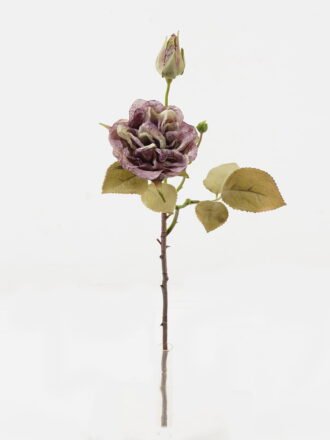Artificial Flower 17*17*54cm Rose *2 single stem GS-48723023 Single Flowers 3,000+ sqm showroom with thousands of artificial flowers, plants & trees ready for global sourcing.