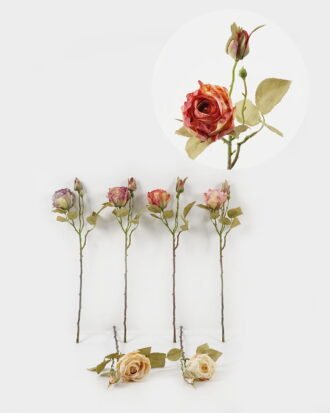 Artificial Flower 17*17*54cm Rose *2 single stem GS-48723023 2024Jan YeahFlower is one of Chinese leading OEM manufacturers and exporters , supplying the silk flowers, wholesale artificial trees