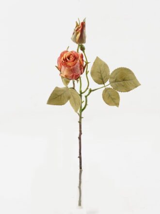 Artificial Flower 22*22*54cm Rose *3 single stem GS-48723027 Single Flowers 3,000+ sqm showroom with thousands of artificial flowers, plants & trees ready for global sourcing.