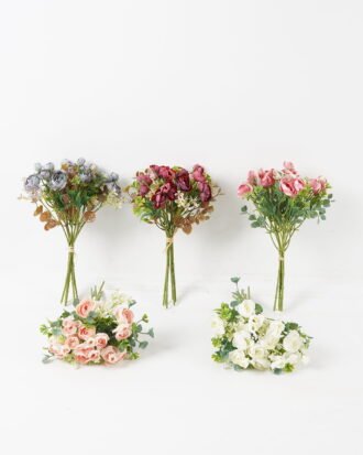 Artificial Flower 19*19*32cm Rose *24 bundle GS-58823033 2024Feb YeahFlower is one of Chinese leading OEM manufacturers and exporters , supplying the silk flowers, wholesale artificial trees