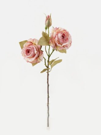 Artificial Flower 22*22*54cm Rose *3 single stem GS-48723018 Single Flowers 3,000+ sqm showroom with thousands of artificial flowers, plants & trees ready for global sourcing.