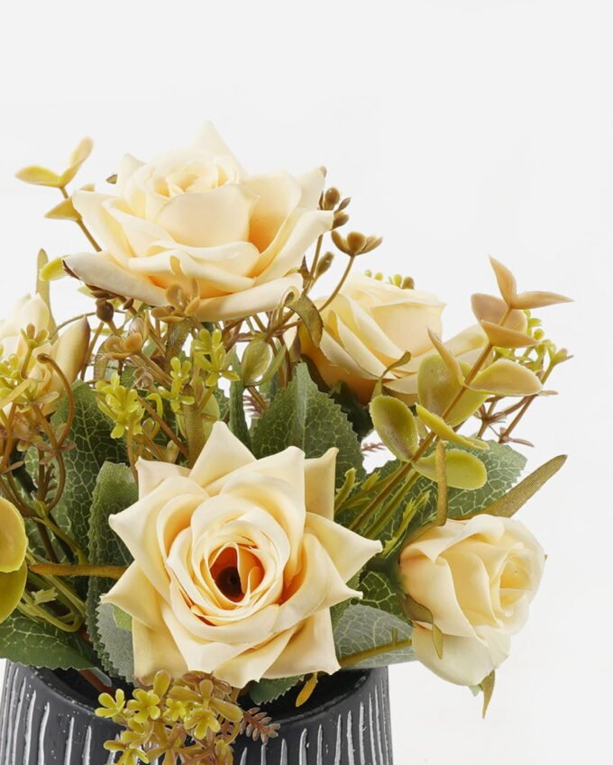 Artificial Flower Rose in Cement pot GS-03323150-Y1_1 Artificial Flower 20*20*23cm Rose in Cement pot GS-03323150-Y1 2024Jan YeahFlower is one of Chinese leading OEM manufacturers and exporters , supplying the silk flowers, wholesale artificial trees