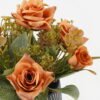 Artificial Flower 20*20*23cm Rose in Cement pot GS-03323150 2024Jan YeahFlower is one of Chinese leading OEM manufacturers and exporters , supplying the silk flowers, wholesale artificial trees