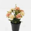 Artificial Flower 18*18*25cm Rose in PP pot GS-03323145 2024Jan YeahFlower is one of Chinese leading OEM manufacturers and exporters , supplying the silk flowers, wholesale artificial trees