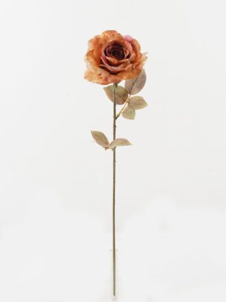 Artificial Flower 20*20*70cm Rose single stem/2 lvs GS-15423049CONTI Single Flowers 3,000+ sqm showroom with thousands of artificial flowers, plants & trees ready for global sourcing.