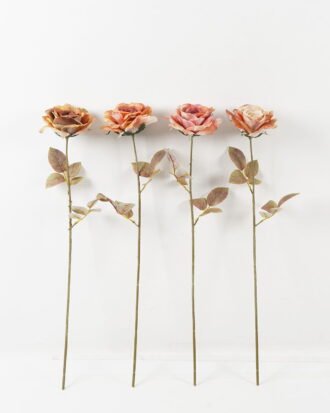 Artificial Flower 20*20*70cm Rose single stem/2 lvs GS-15423049CONTI 2024Feb YeahFlower is one of Chinese leading OEM manufacturers and exporters , supplying the silk flowers, wholesale artificial trees