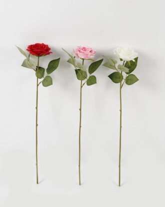 Artificial Flower 13*13*51cm Rose single stem GS-16823101KIK 2024Jan YeahFlower is one of Chinese leading OEM manufacturers and exporters , supplying the silk flowers, wholesale artificial trees