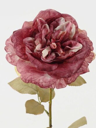 Artificial Flower 15*15*62cm Rose single stem GS-48723015-W2 Single Flowers 3,000+ sqm showroom with thousands of artificial flowers, plants & trees ready for global sourcing.