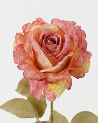 Artificial Flower 15*15*62cm Rose single stem GS-48723016-O1 2024Jan YeahFlower is one of Chinese leading OEM manufacturers and exporters , supplying the silk flowers, wholesale artificial trees