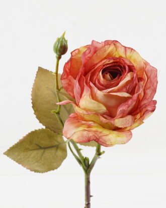 Artificial Flower 15*15*44cm Rose single stem GS-48723019-O1 2024Jan YeahFlower is one of Chinese leading OEM manufacturers and exporters , supplying the silk flowers, wholesale artificial trees
