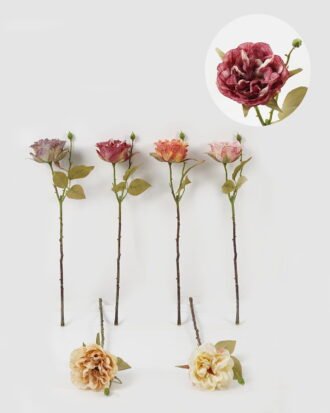 Artificial Flower 14*14*44cm Rose single stem GS-48723021 2024Jan YeahFlower is one of Chinese leading OEM manufacturers and exporters , supplying the silk flowers, wholesale artificial trees