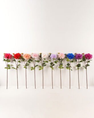 Artificial Flower 15*73CM SINGLE DAHLIA SPRAY*2 GS-128J18002 2024Jan YeahFlower is one of Chinese leading OEM manufacturers and exporters , supplying the silk flowers, wholesale artificial trees