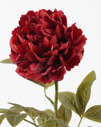 Artificial Flower 15*68CM Singel peony GS-06021001A-R1 2024Jan YeahFlower is one of Chinese leading OEM manufacturers and exporters , supplying the silk flowers, wholesale artificial trees