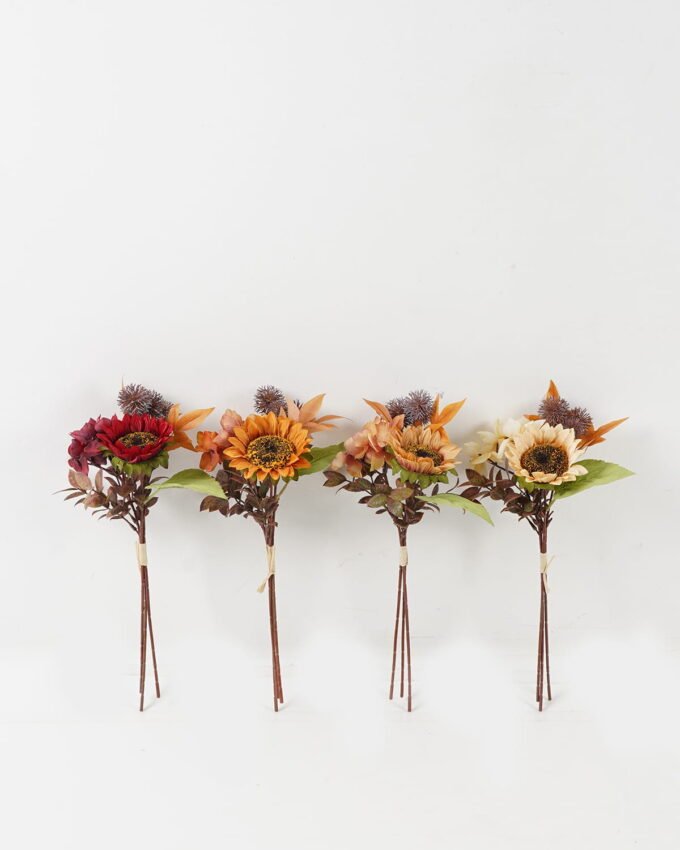 Artificial Flower 20*20*36cm Sunflower *3 bundle GS-05523064CONTI 2024Jan YeahFlower is one of Chinese leading OEM manufacturers and exporters , supplying the silk flowers, wholesale artificial trees