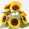 Artificial Flower 24*24*32cm Sunflower in Ceramic pot GS-03323163 2024Jan YeahFlower is one of Chinese leading OEM manufacturers and exporters , supplying the silk flowers, wholesale artificial trees