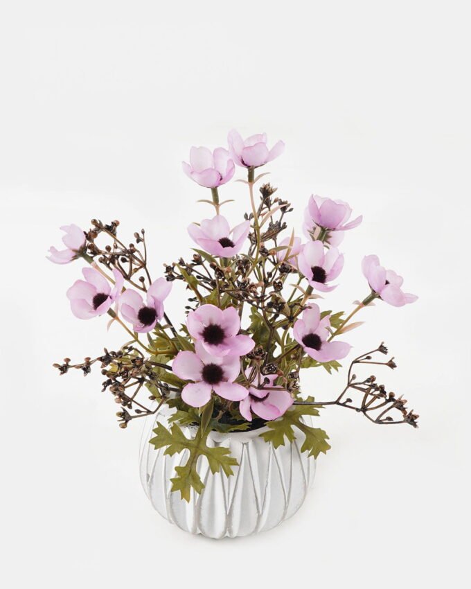 Artificial Flower 20*20*23cm Wild flower in Cement pot GS-03323164 2024Jan YeahFlower is one of Chinese leading OEM manufacturers and exporters , supplying the silk flowers, wholesale artificial trees