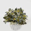 Artificial Flower 19*19*21cm Wild flower in Cement pot GS-03323165-G1 2024Jan YeahFlower is one of Chinese leading OEM manufacturers and exporters , supplying the silk flowers, wholesale artificial trees