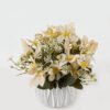 Artificial Flower 19*19*21cm Wild flower in Cement pot GS-03323165 2024Jan YeahFlower is one of Chinese leading OEM manufacturers and exporters , supplying the silk flowers, wholesale artificial trees