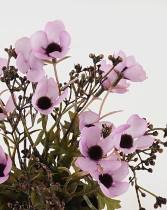 Artificial Flower 19*19*24cm Wild flower in PP pot GS-03323146 2024Jan YeahFlower is one of Chinese leading OEM manufacturers and exporters , supplying the silk flowers, wholesale artificial trees