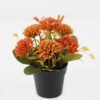 Artificial Flower 18*18*23cm chrysanthemum in PP pot GS-03323140-O1 2024Jan YeahFlower is one of Chinese leading OEM manufacturers and exporters , supplying the silk flowers, wholesale artificial trees