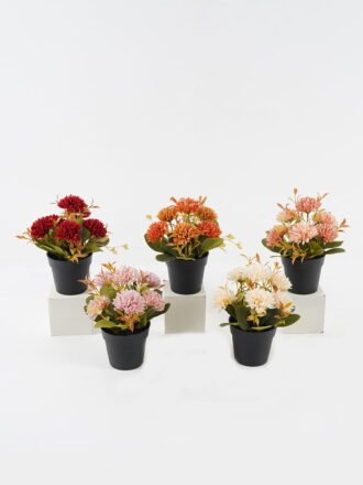 Artificial Flower 16*16*29cm Mum in Ceramic pot GS-16823041 Potted Flowers&Plants YeahFlower is one of Chinese leading OEM manufacturers and exporters , supplying the silk flowers, wholesale artificial trees