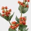 Artificial Flower 16*16*48cm fruit *5 single stem GS-14523016-R1 2024Feb YeahFlower is one of Chinese leading OEM manufacturers and exporters , supplying the silk flowers, wholesale artificial trees