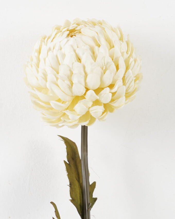 Artificial Flower 13*72CM single ball chrysanthemun GS-0690222-W1 2024Jan YeahFlower is one of Chinese leading OEM manufacturers and exporters , supplying the silk flowers, wholesale artificial trees