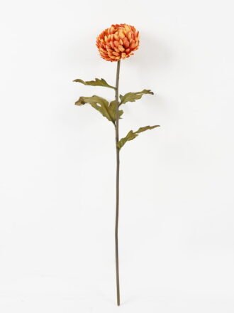 Artificial Flower 13*72CM single ball chrysanthemun GS-0690222-W1 Single Flowers 3,000+ sqm showroom with thousands of artificial flowers, plants & trees ready for global sourcing.