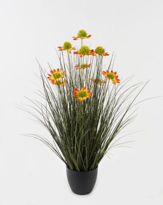 Artificial Grass 54*54*70cm Grass *10 in PP pot GS-61923063-O1 2024Jan YeahFlower is one of Chinese leading OEM manufacturers and exporters , supplying the silk flowers, wholesale artificial trees