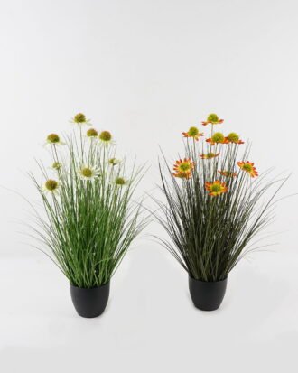 Artificial Grass 54*54*70cm Grass *10 in PP pot GS-61923063 2024Jan YeahFlower is one of Chinese leading OEM manufacturers and exporters , supplying the silk flowers, wholesale artificial trees