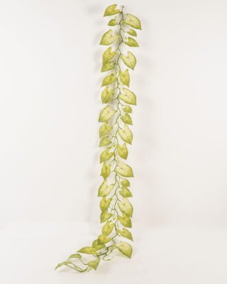 Artificial Plant 24*190cm Caladium bicolor garland/43 lvs GS-71023016-G4 2024Jan YeahFlower is one of Chinese leading OEM manufacturers and exporters , supplying the silk flowers, wholesale artificial trees