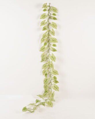 Artificial Plant 24*190cm Caladium bicolor garland/43 lvs GS-71023016-G5 2024Jan YeahFlower is one of Chinese leading OEM manufacturers and exporters , supplying the silk flowers, wholesale artificial trees