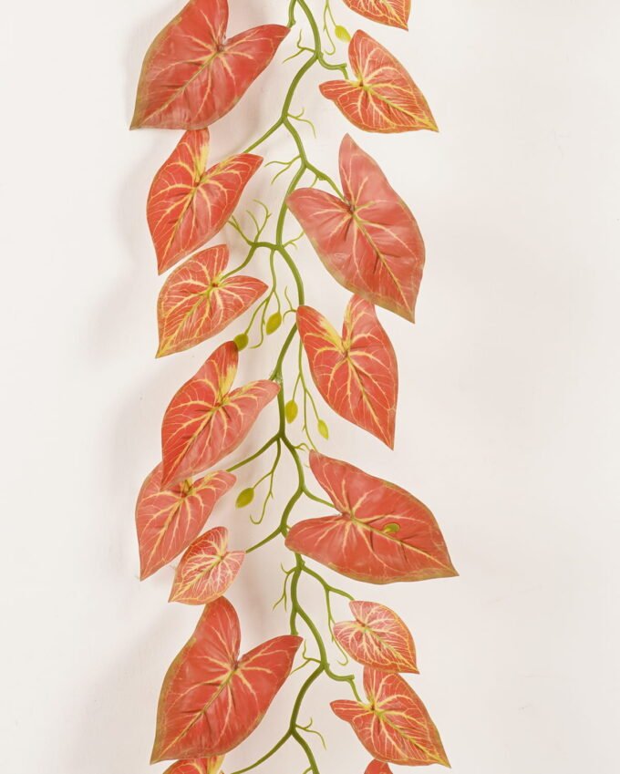 Artificial Plant Caladium bicolor garland 43 lvs GS-71023016-R2_2 Artificial Plant 24*190cm Caladium bicolor garland/43 lvs GS-71023016-R2 2024Jan YeahFlower is one of Chinese leading OEM manufacturers and exporters , supplying the silk flowers, wholesale artificial trees