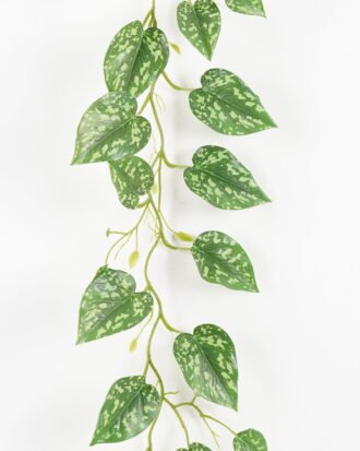 Artificial Plant 24*145cm Epipremnum  garland/38 lvs GS-71023019-G6 2024Jan YeahFlower is one of Chinese leading OEM manufacturers and exporters , supplying the silk flowers, wholesale artificial trees