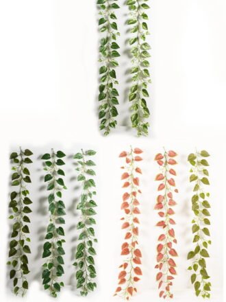 Artificial Plant 24*145cm Epipremnum  garland/38 lvs GS-71023019-G6 Leaves&Sprays&Foliages 3,000+ sqm showroom with thousands of artificial flowers, plants & trees ready for global sourcing.