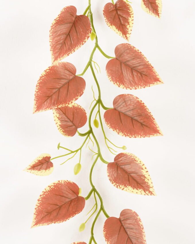 Artificial Plant 24*145cm Epipremnum  garland/38 lvs GS-71023019 2024Jan YeahFlower is one of Chinese leading OEM manufacturers and exporters , supplying the silk flowers, wholesale artificial trees