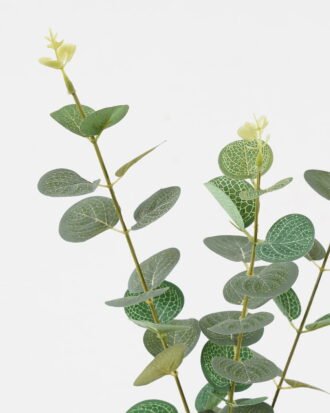 Artificial Plant 16*16*53cm Eucalyptus *3 single stem GS-41323008 2024Jan YeahFlower is one of Chinese leading OEM manufacturers and exporters , supplying the silk flowers, wholesale artificial trees