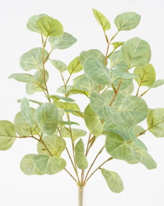 Artificial Plant 35*35*46cm Eucalyptus *7 bush GS-29823045 2024Jan YeahFlower is one of Chinese leading OEM manufacturers and exporters , supplying the silk flowers, wholesale artificial trees