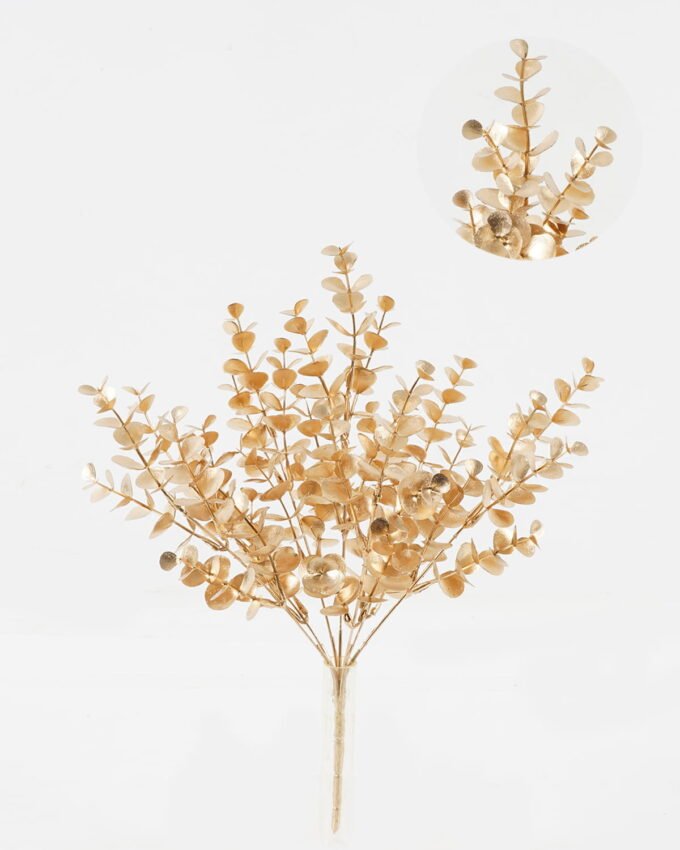 Artificial Plant 20*20*35cm Eucalyptus Leaf bush GS-05523076 2024Feb YeahFlower is one of Chinese leading OEM manufacturers and exporters , supplying the silk flowers, wholesale artificial trees