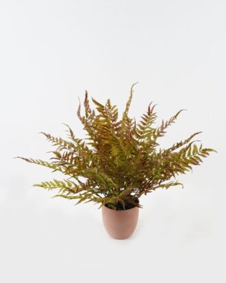 Artificial Plant 80*80*58cm Fern leaf in PP pot GS-48123008CONTI 2024Jan YeahFlower is one of Chinese leading OEM manufacturers and exporters , supplying the silk flowers, wholesale artificial trees