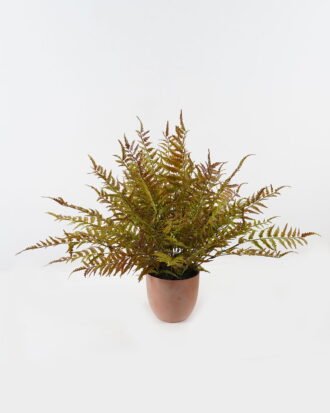 Artificial Plant 85*85*58cm Fern leaf in PP pot GS-48123009CONTI 2024Jan YeahFlower is one of Chinese leading OEM manufacturers and exporters , supplying the silk flowers, wholesale artificial trees