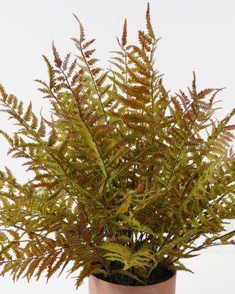 Artificial Plant 85*85*58cm Fern leaf in PP pot GS-48123009CONTI 2024Jan YeahFlower is one of Chinese leading OEM manufacturers and exporters , supplying the silk flowers, wholesale artificial trees