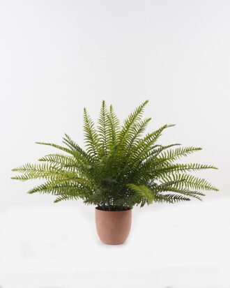 Artificial Plant 85*85*58cm Fern leaf in PP pot GS-48123012CONTI 2024Jan YeahFlower is one of Chinese leading OEM manufacturers and exporters , supplying the silk flowers, wholesale artificial trees